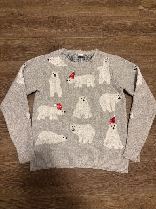 Holiday Time Sweaters - women’s holiday polar bear sweater